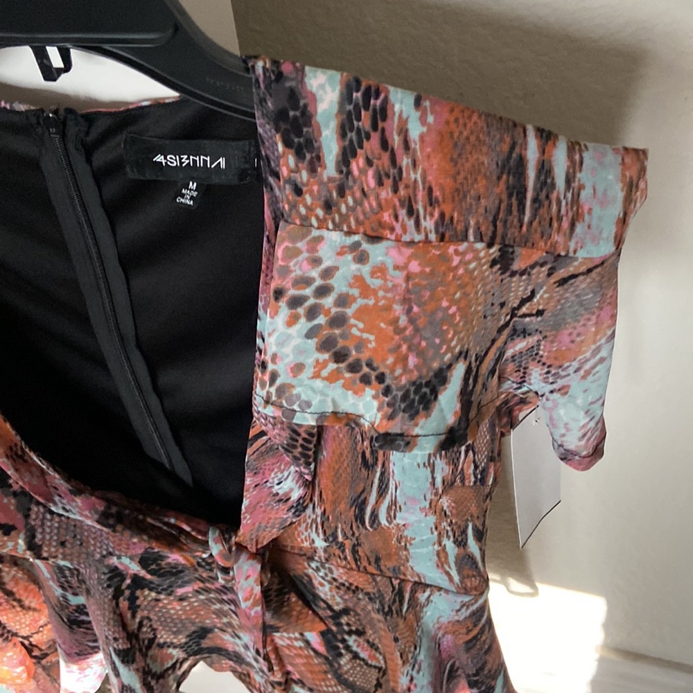 4SI3NNA Blouse Python print - Picture 4 of 9